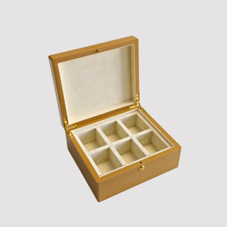 6 Slot Watch Organizer Box factory