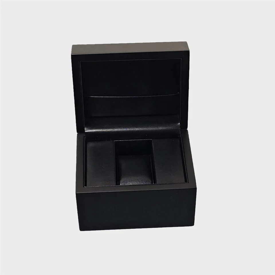 Black Wooden Watch case